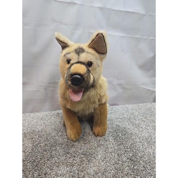 Circo Realistic Tan Black German Shepherd Soft Stuffed Plush Puppy Dog 2009 - Picture 1 of 14